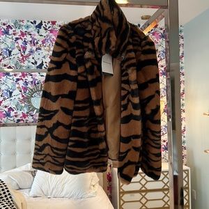 Who what wear zebra jacket